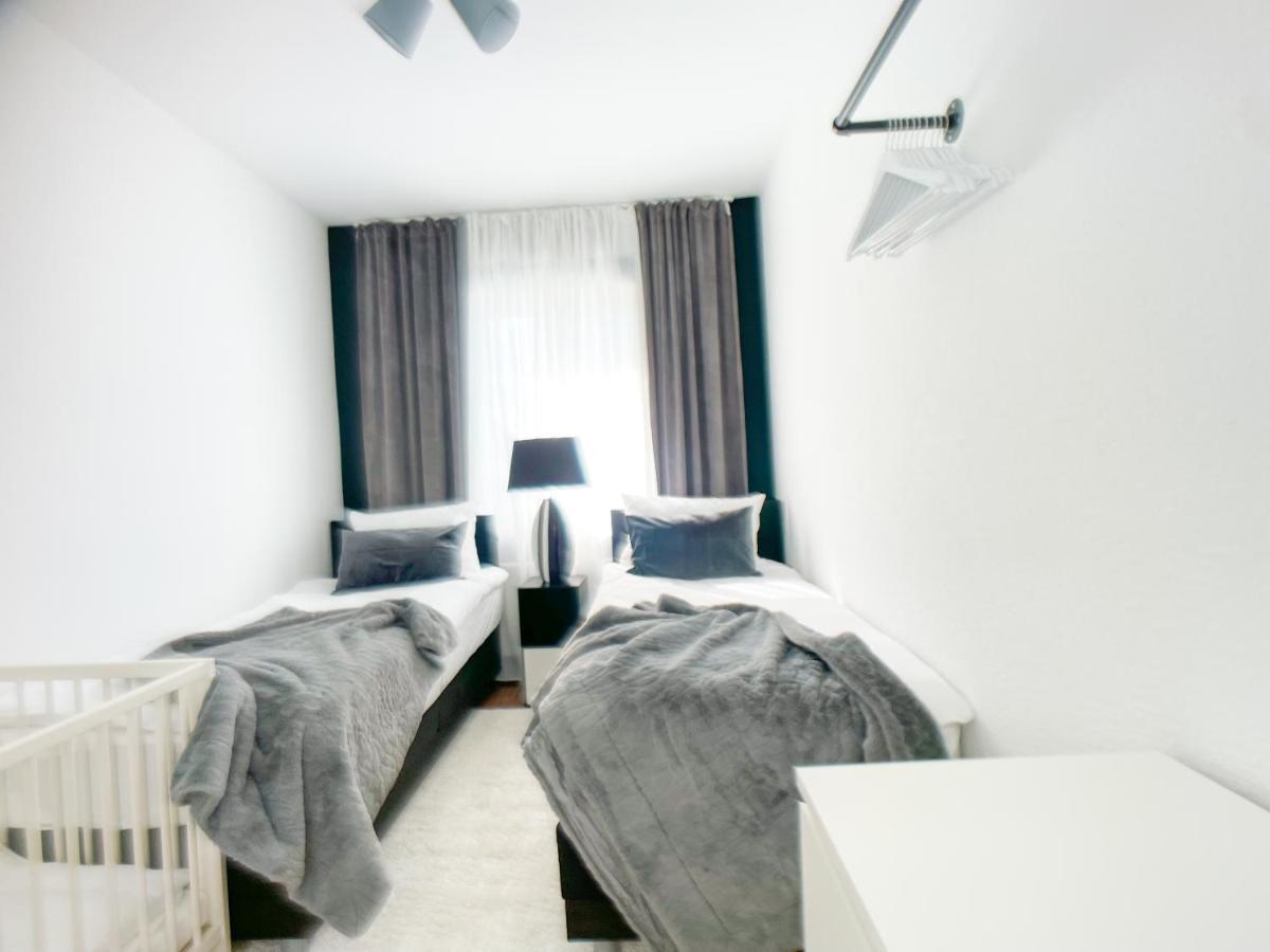 M-Style 02 Apartment Mit Balkon 24H Self-Check-In, Free Parking, Netflix ニュルンベルク エクステリア 写真