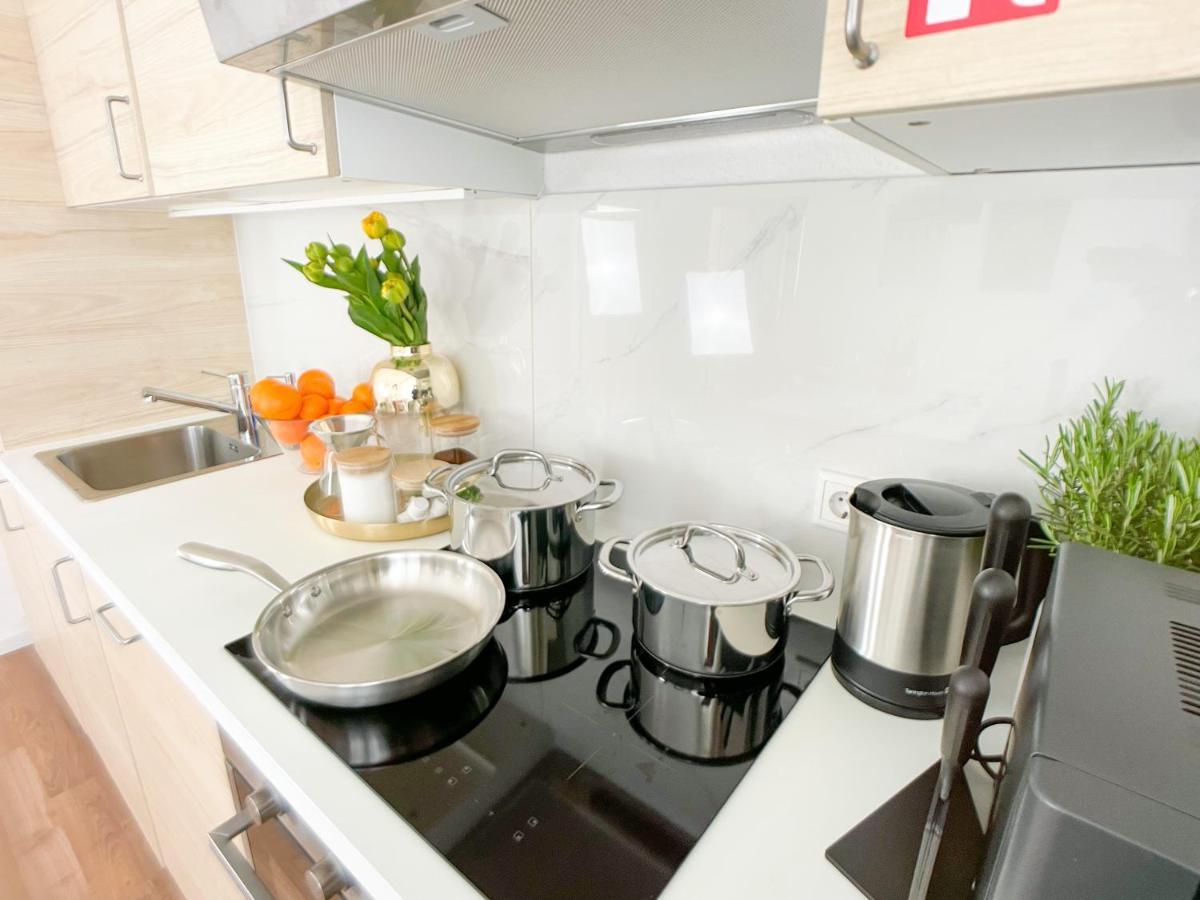 M-Style 02 Apartment Mit Balkon 24H Self-Check-In, Free Parking, Netflix ニュルンベルク エクステリア 写真