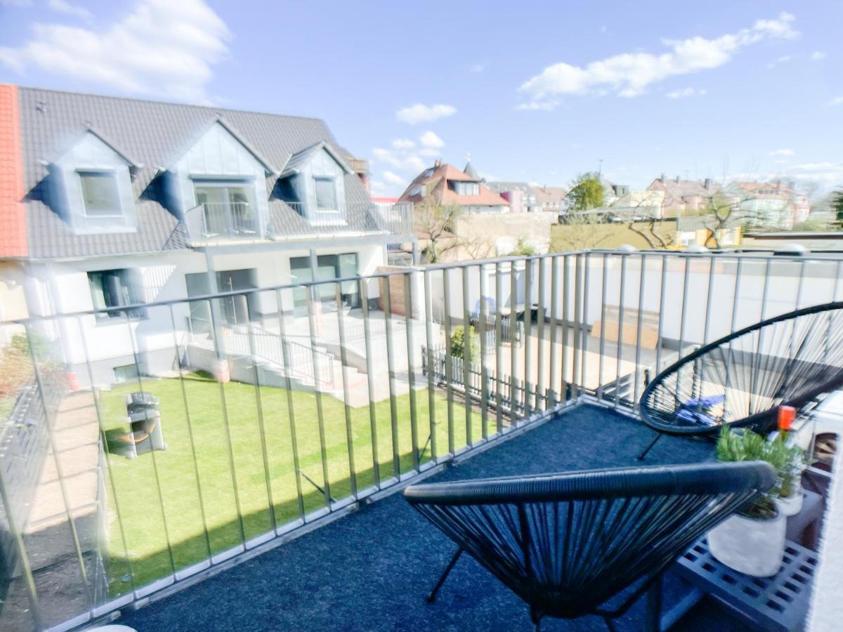 M-Style 02 Apartment Mit Balkon 24H Self-Check-In, Free Parking, Netflix ニュルンベルク エクステリア 写真
